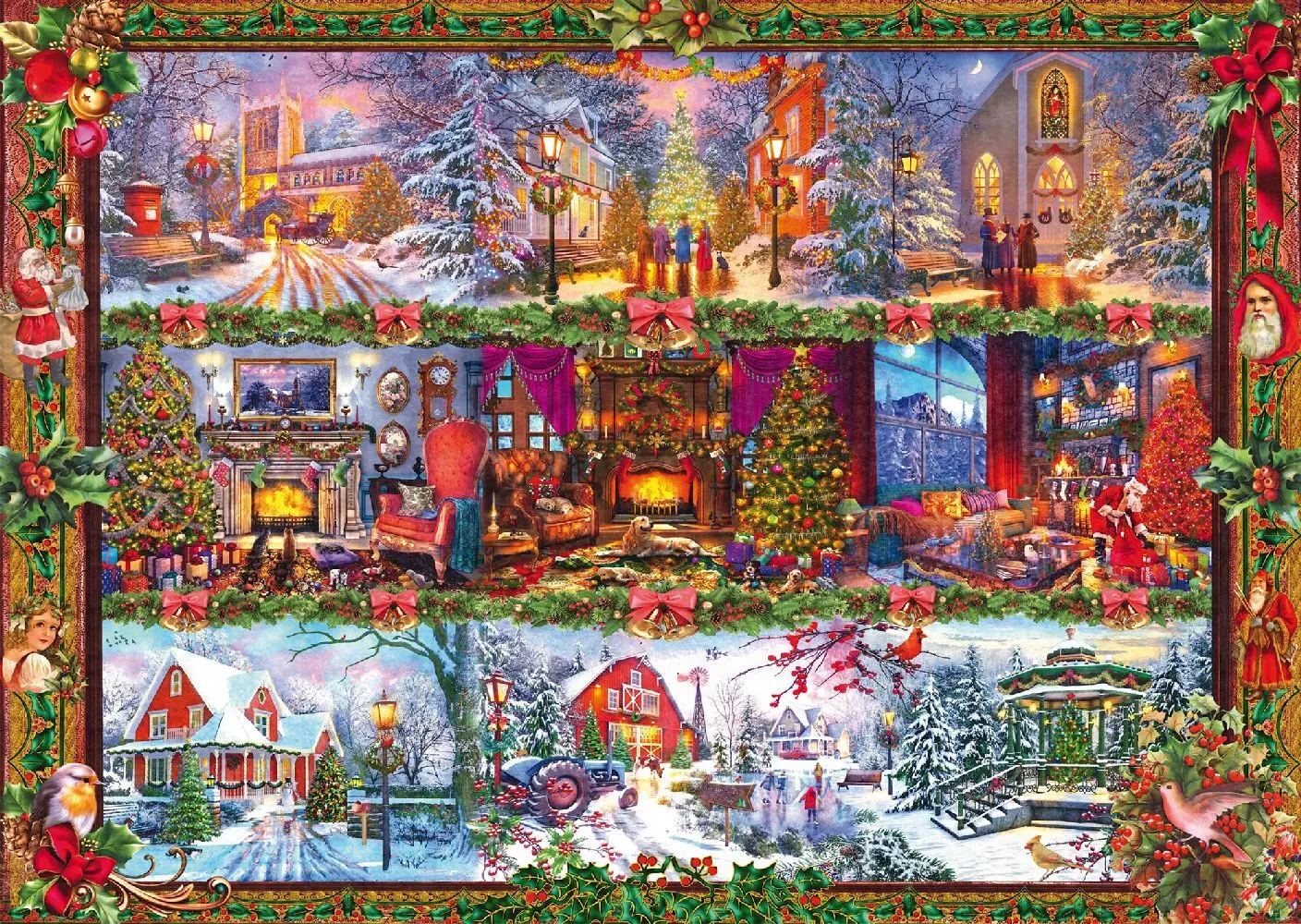 Bild: 4001504597849 | Fröhliche Weihnachtszeit | Spiel | Schachtel | 59784 | 2024