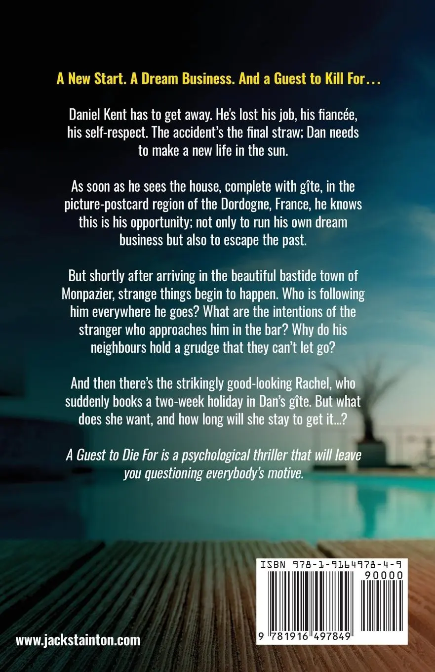 Rückseite: 9781916497849 | A Guest to Die For | Jack Stainton | Taschenbuch | Englisch | 2020