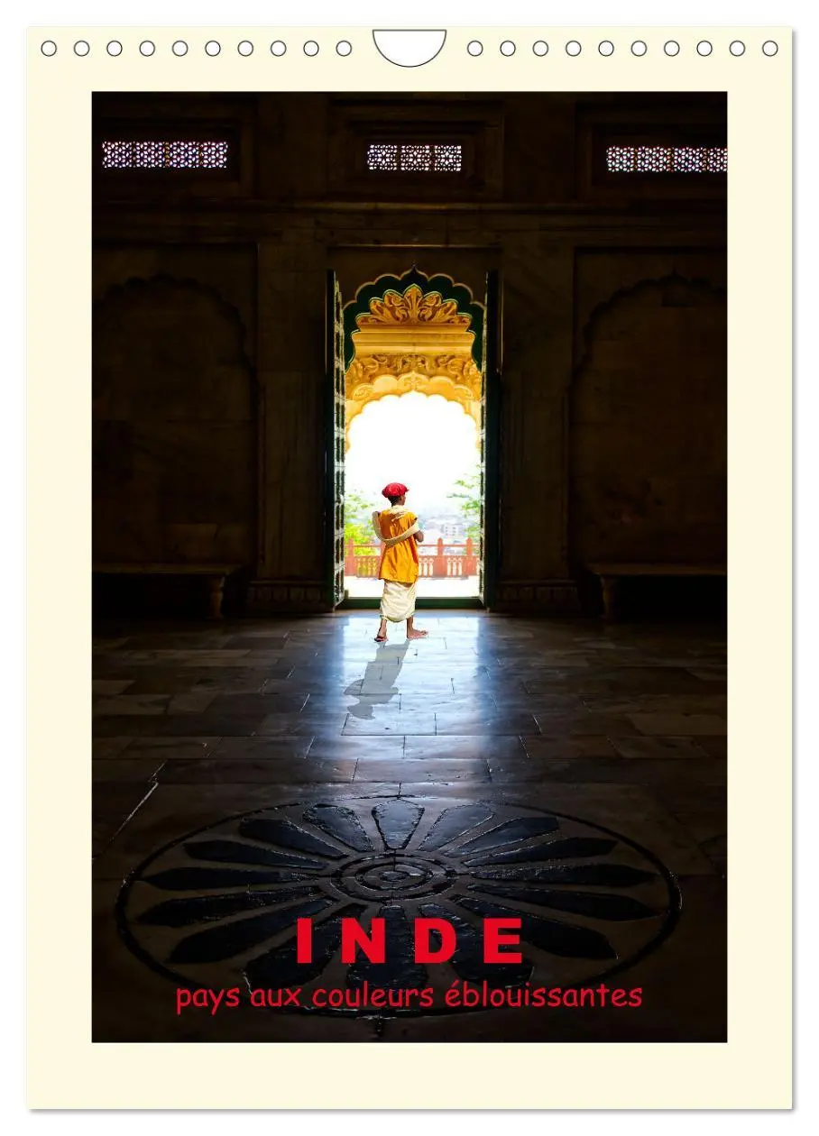 Cover: 9783516547849 | INDE pays aux couleurs éblouissantes (Calendrier mural 2026 DIN A4...