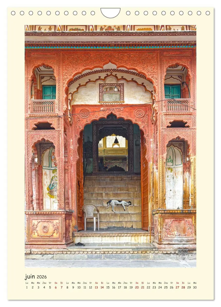 Bild: 9783516547849 | INDE pays aux couleurs éblouissantes (Calendrier mural 2026 DIN A4...