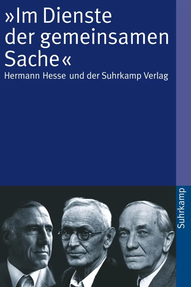 Cover: 9783518457849 | 'Im Dienste der gemeinsamen Sache' | Regina Bucher (u. a.) | Buch