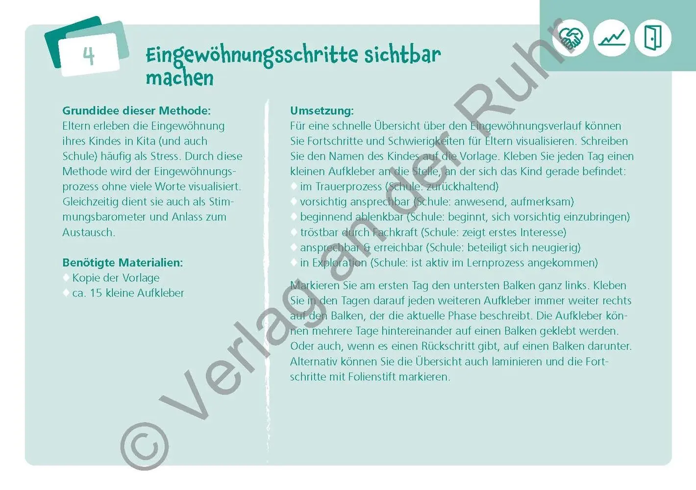 Bild: 9783834647849 | Erziehungspartnerschaft im Dialog - 50 kreative Methoden für...