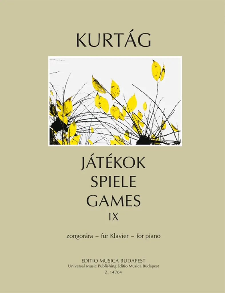 Cover: 9790080147849 | Spiele Band 9 für Klavier | György Kurtág | Buch | 2017