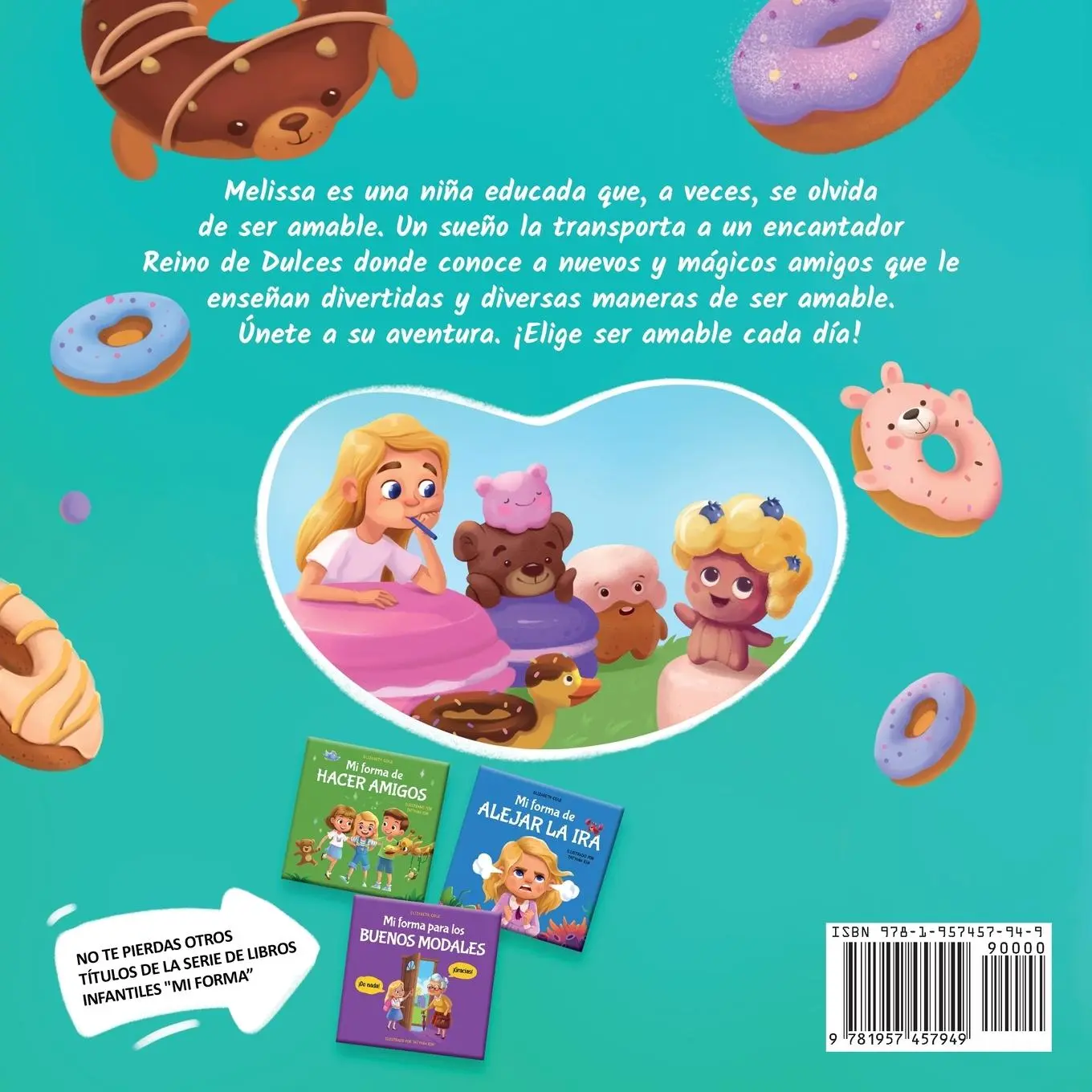 Rückseite: 9781957457949 | Mi forma de ser Amable | Elizabeth Cole | Taschenbuch | Spanisch