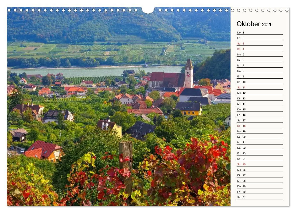 Bild: 9783457997949 | Die Wachau - An der Donau zwischen Melk und Krems (Wandkalender...