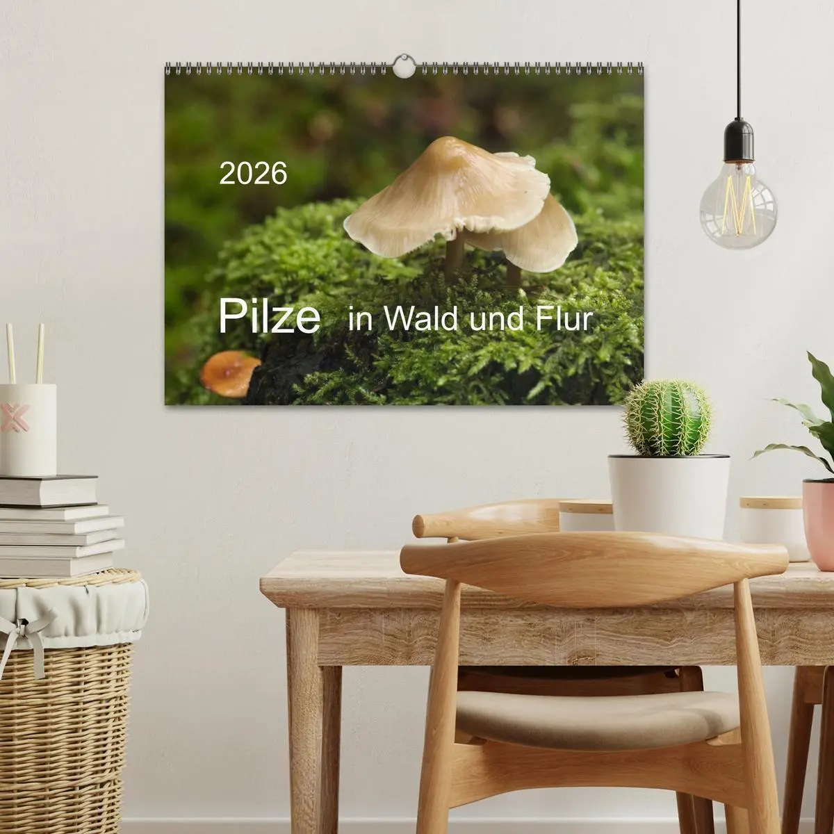Bild: 9783516087949 | Pilze in Wald und Flur (Wandkalender 2026 DIN A3 quer), CALVENDO...