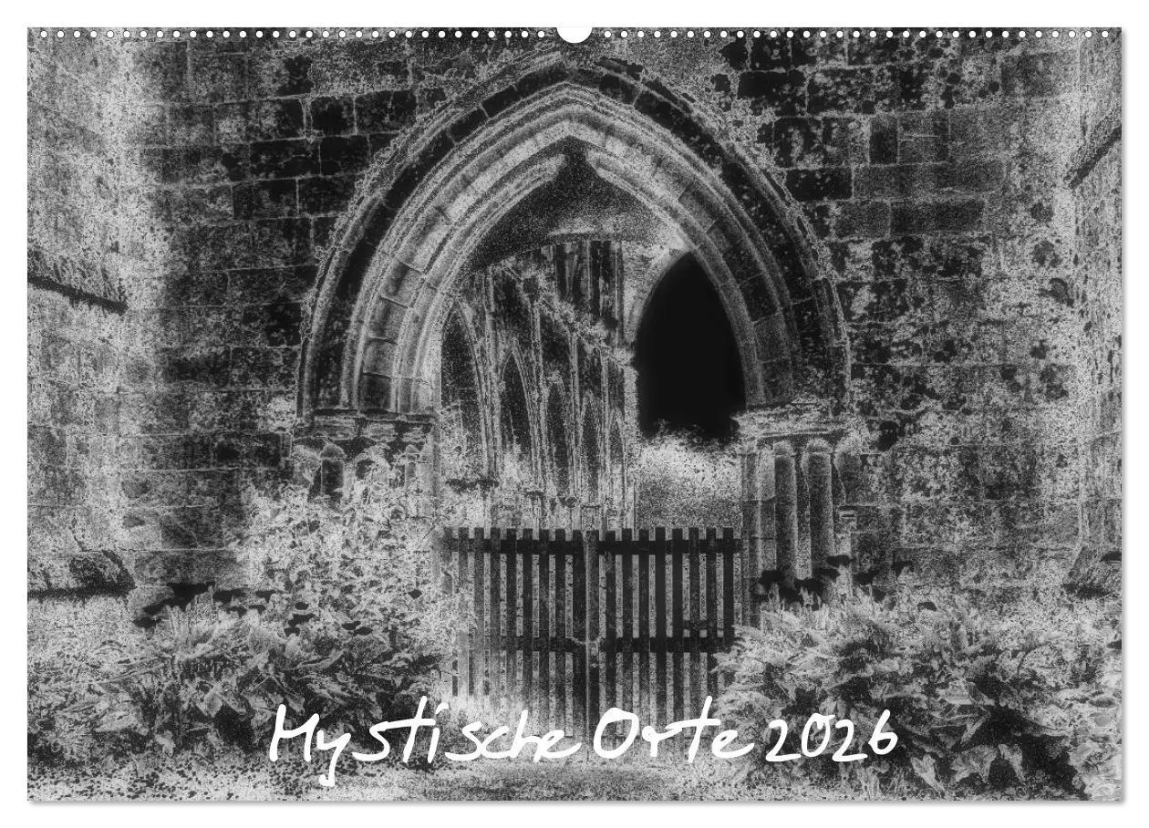 Cover: 9783516157949 | Mystische Orte 2026 (Wandkalender 2026 DIN A2 quer), CALVENDO...