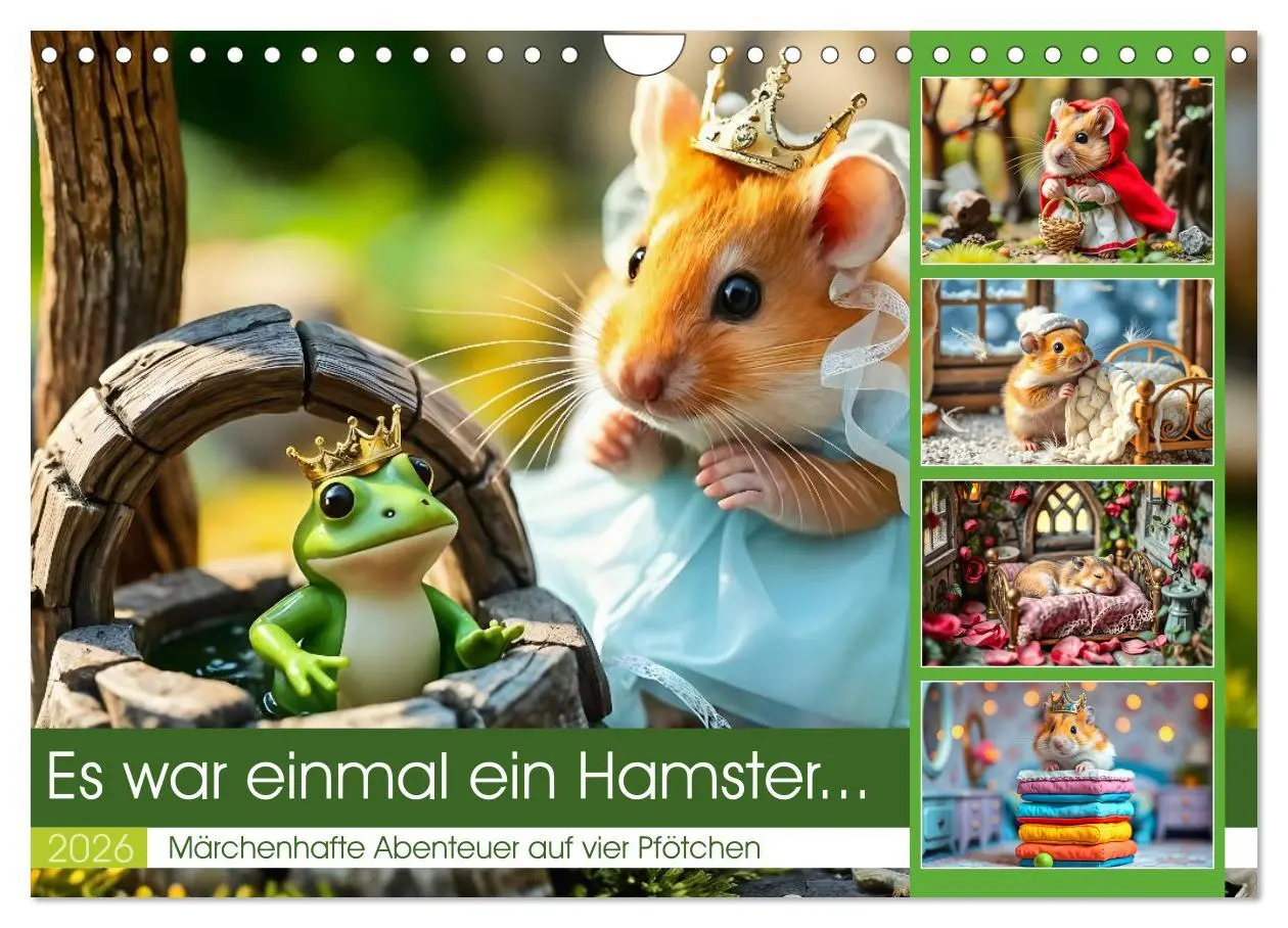 Cover: 9783516537949 | Es war einmal ein Hamster... Märchenhafte Abenteuer auf vier...