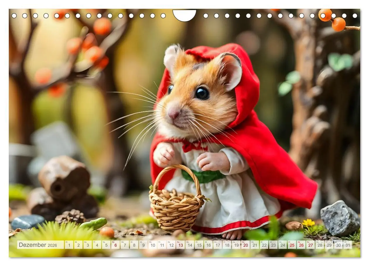 Bild: 9783516537949 | Es war einmal ein Hamster... Märchenhafte Abenteuer auf vier...