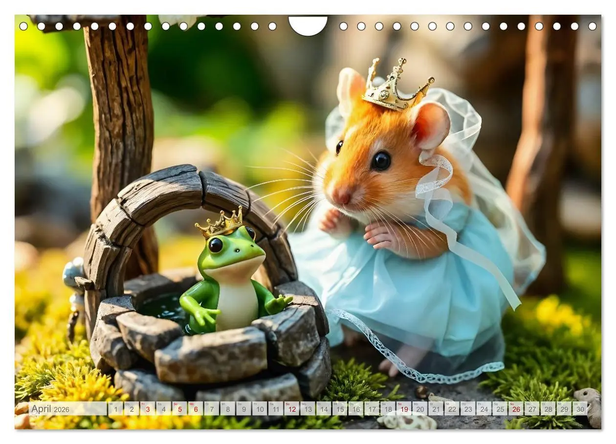 Bild: 9783516537949 | Es war einmal ein Hamster... Märchenhafte Abenteuer auf vier...