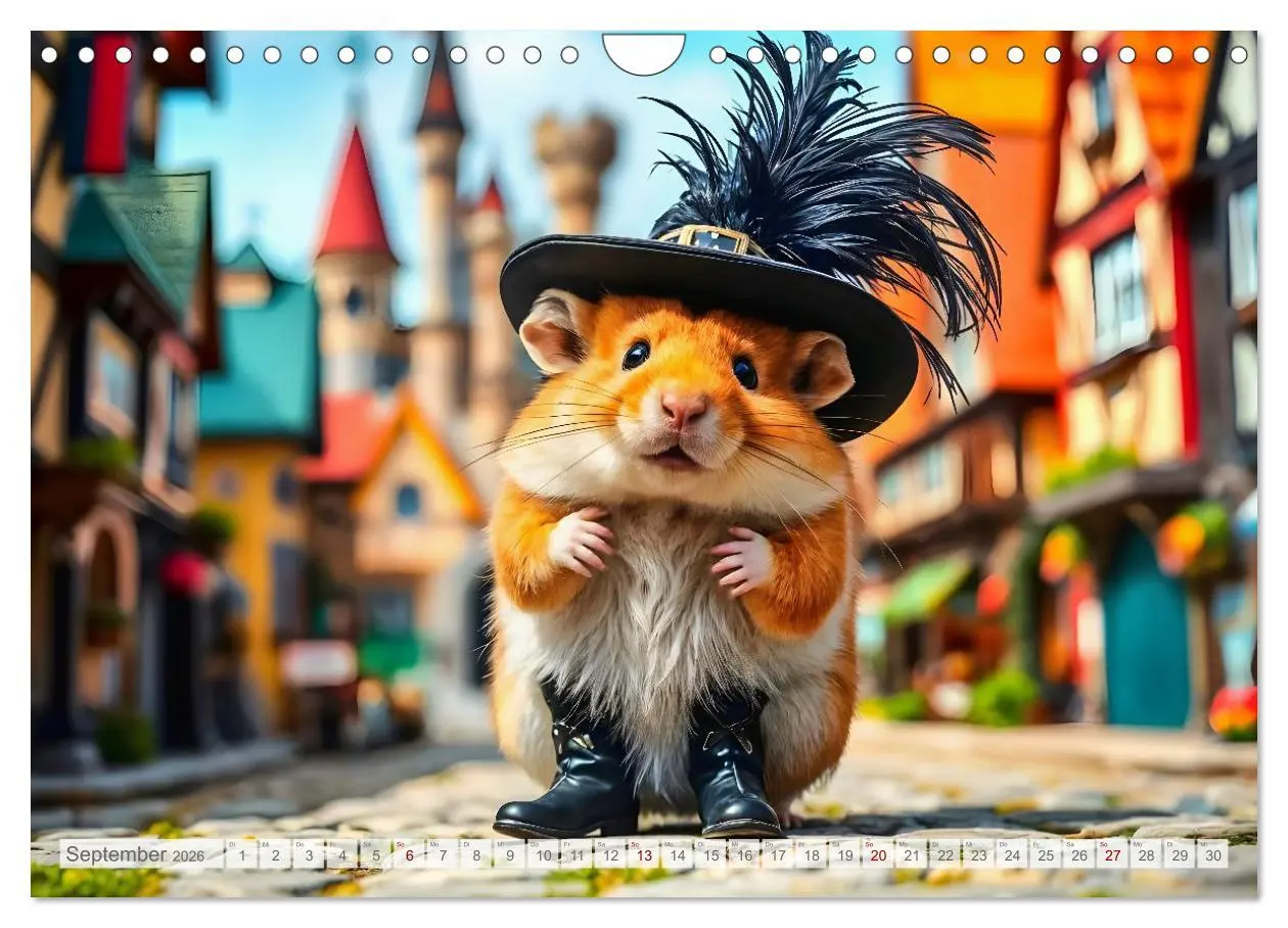 Bild: 9783516537949 | Es war einmal ein Hamster... Märchenhafte Abenteuer auf vier...