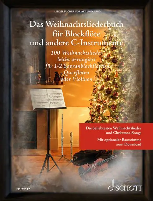 Cover: 9783795727949 | Das Weihnachtsliederbuch für Blockflöte und andere C-Instrumente