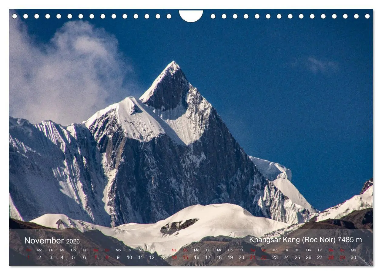Bild: 9783457718049 | NEPAL - rund um die Annapurna (Wandkalender 2026 DIN A4 quer),...