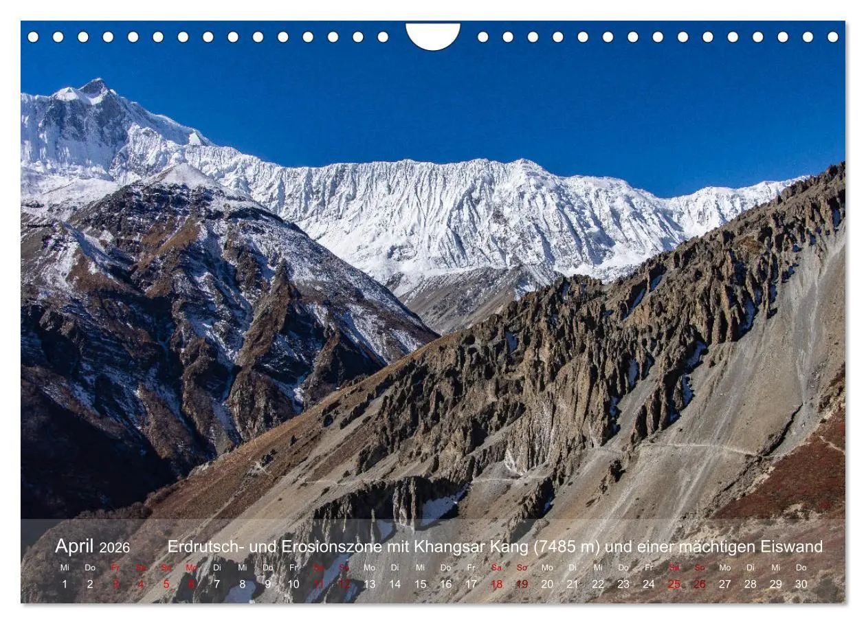 Bild: 9783457718049 | NEPAL - rund um die Annapurna (Wandkalender 2026 DIN A4 quer),...