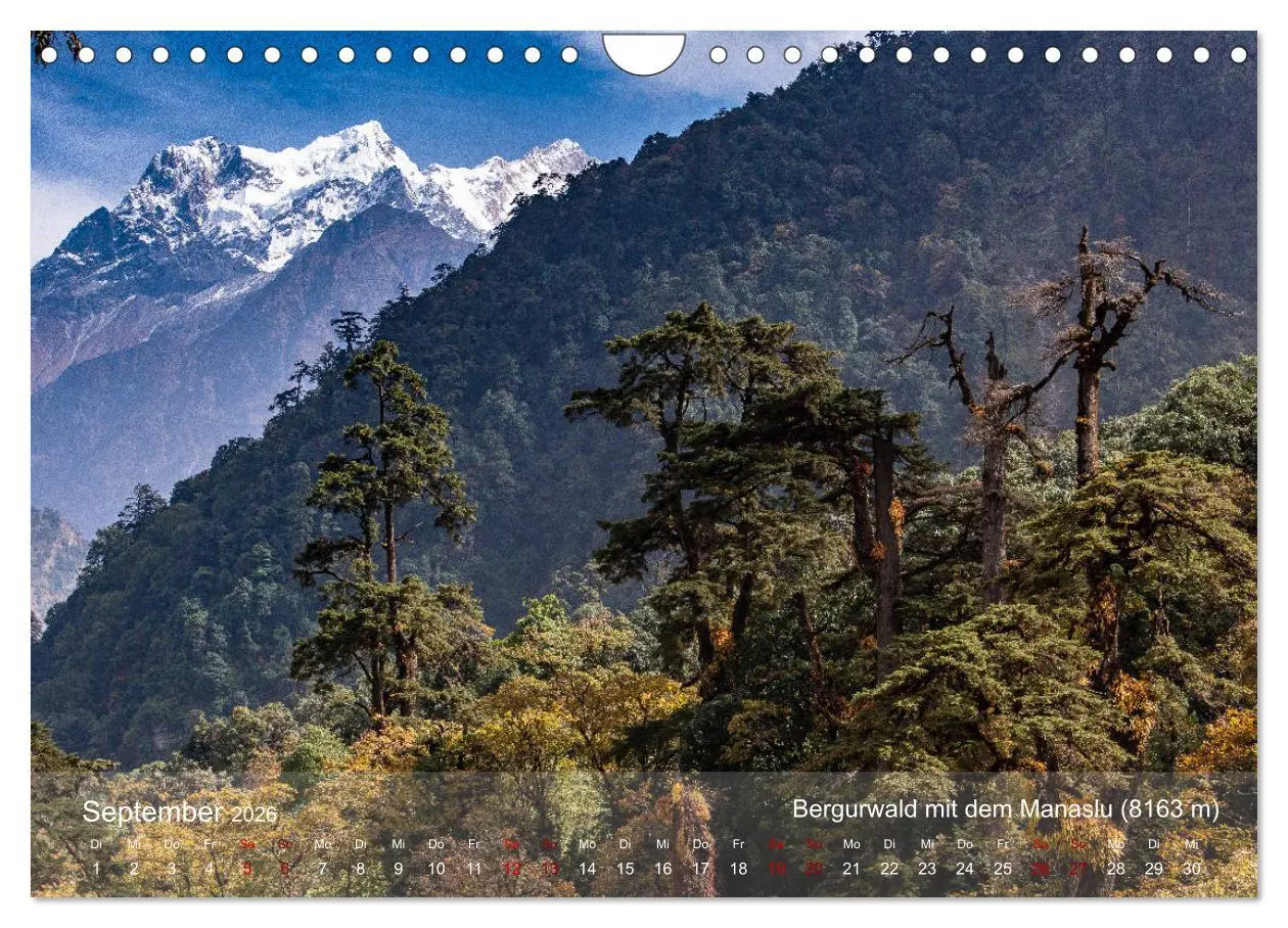Bild: 9783457718049 | NEPAL - rund um die Annapurna (Wandkalender 2026 DIN A4 quer),...