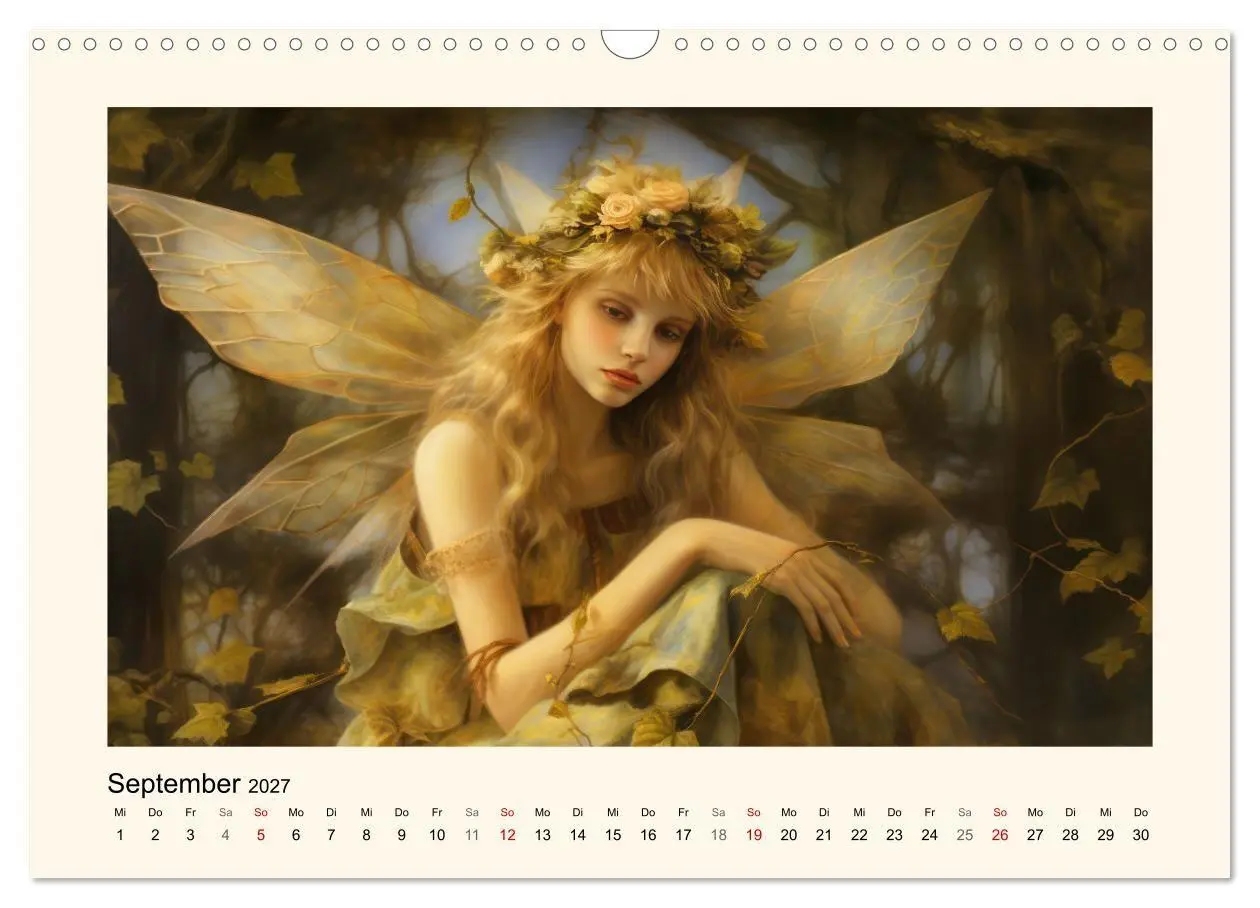 Bild: 9783569208049 | Feenglanz (Wandkalender 2027 DIN A3 quer), CALVENDO Monatskalender