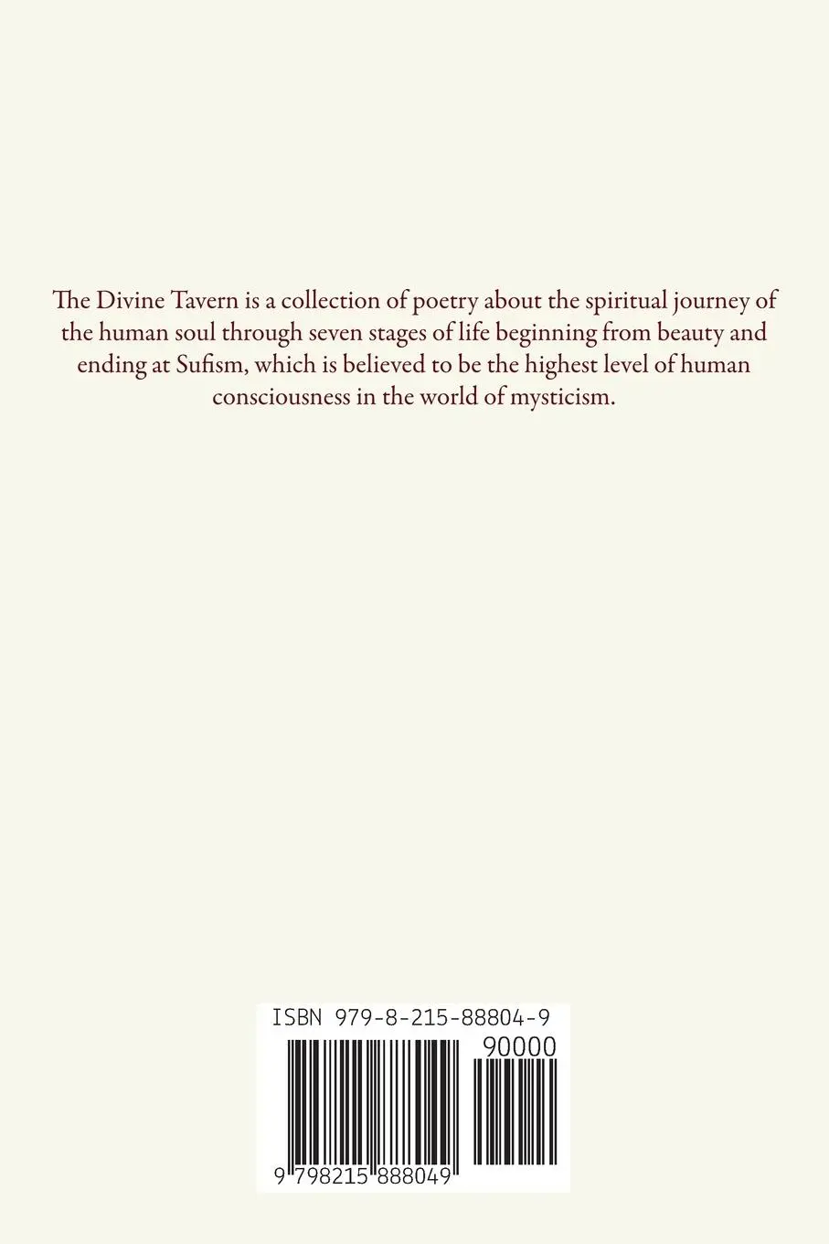 Rückseite: 9798215888049 | The Divine Tavern | Ali Ashraf | Taschenbuch | Englisch | 2023