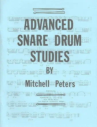 Cover: 9781934638149 | Advanced Snare Drum Studies | Mitchell Peters | Buch