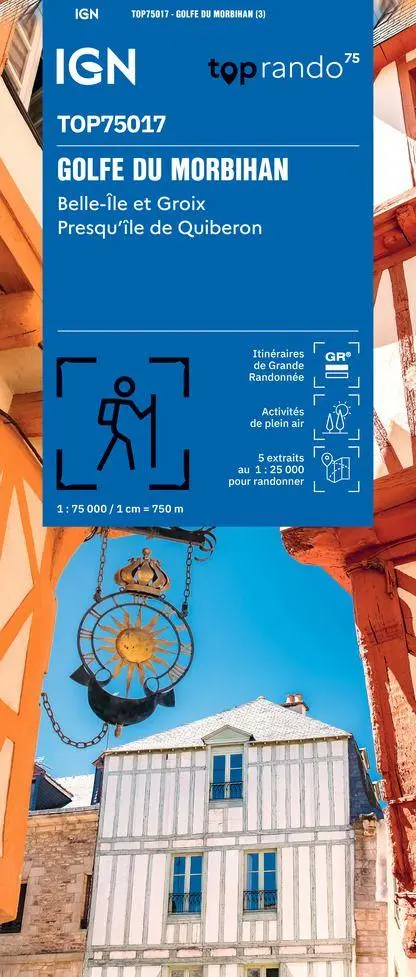 Cover: 9782758558149 | Golfe du Morbihan | 1:75000 | (Land-)Karte | Französisch | 2026