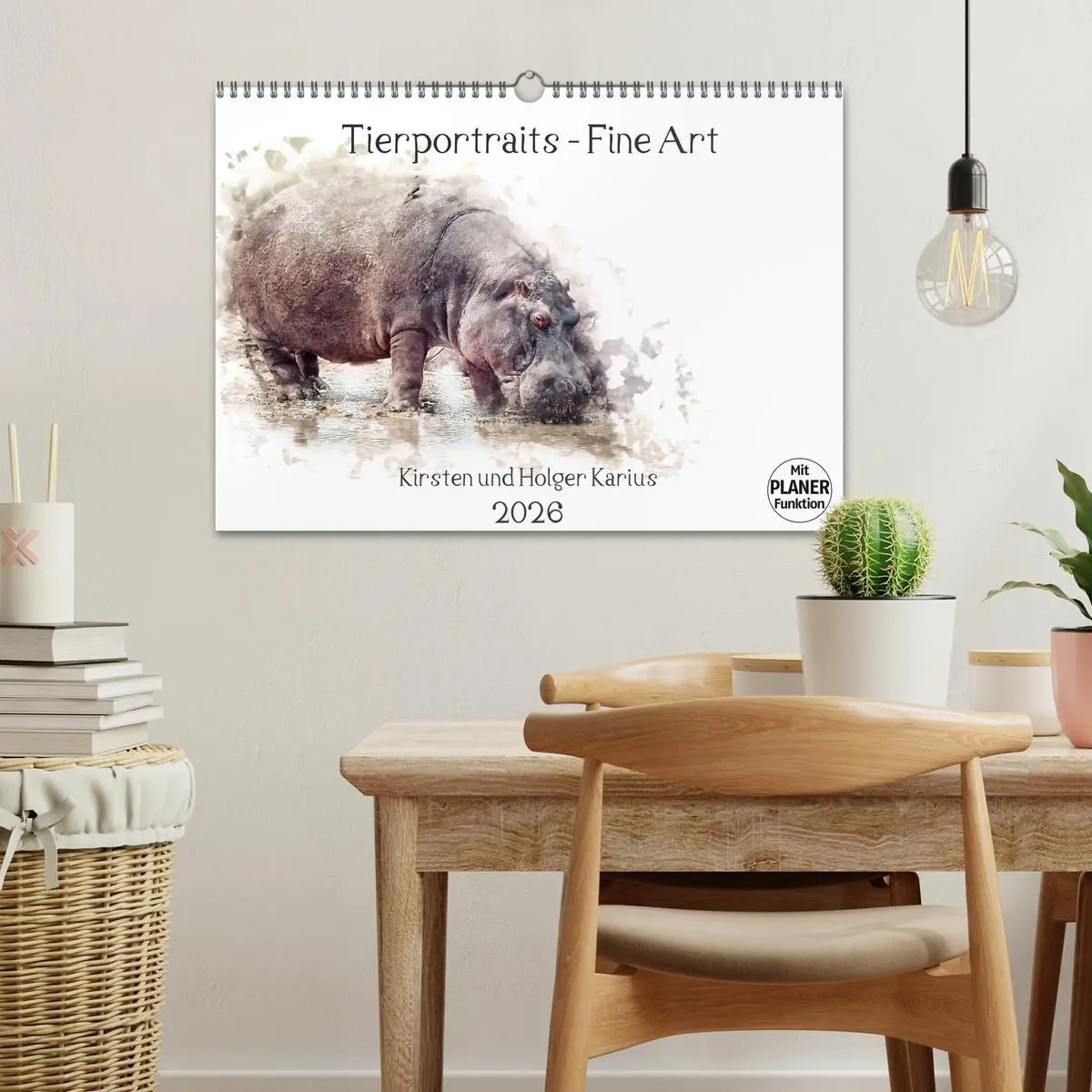 Bild: 9783457878149 | Tierportraits - Fine Art (Wandkalender 2026 DIN A3 quer), CALVENDO...