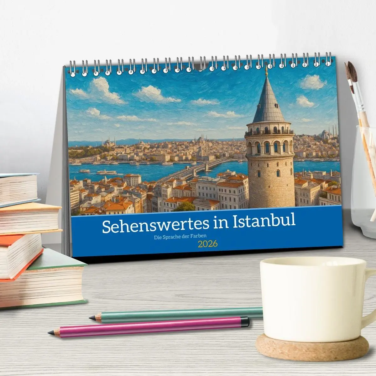 Bild: 9783516728149 | Sehenswertes in Istanbul - Die Sprache der Farben (Tischkalender...