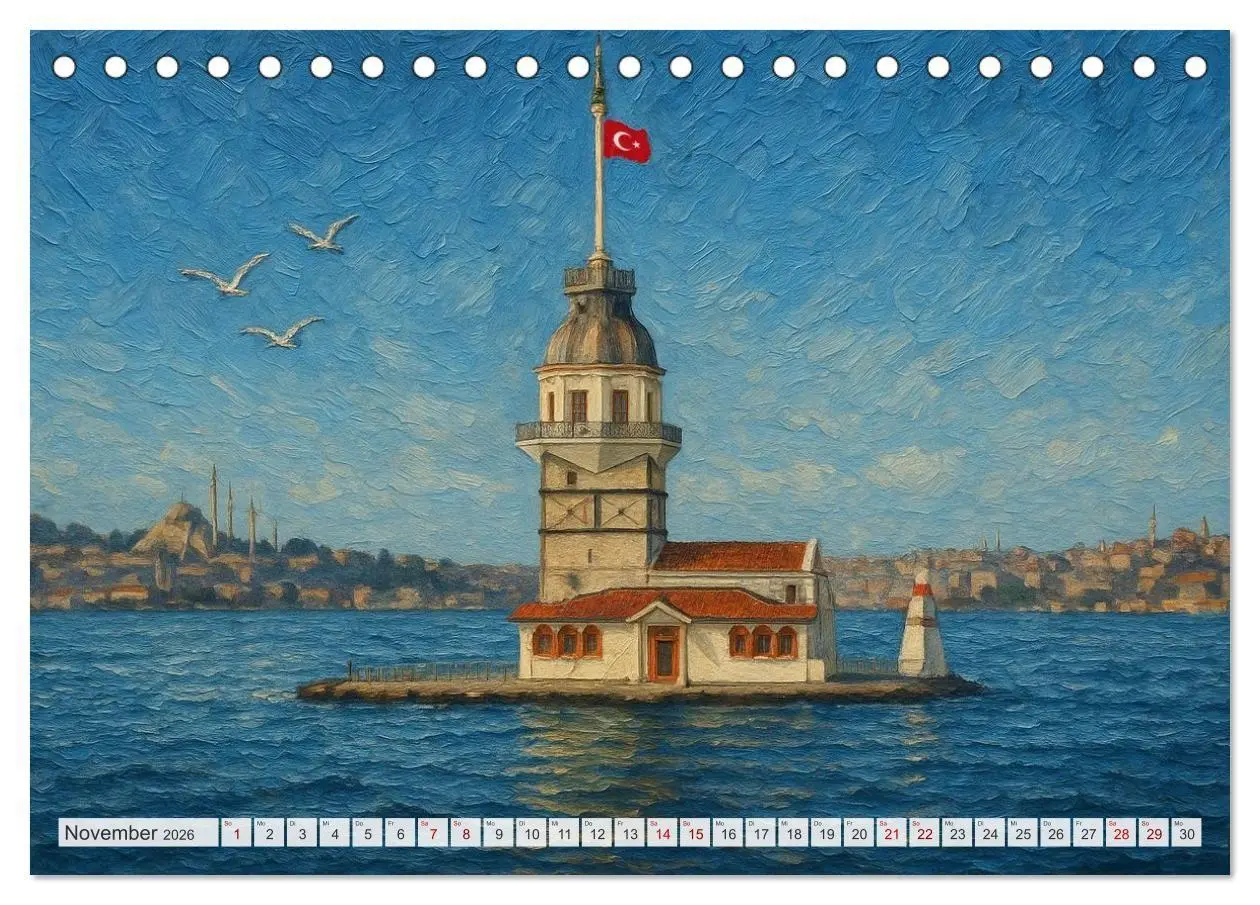 Bild: 9783516728149 | Sehenswertes in Istanbul - Die Sprache der Farben (Tischkalender...