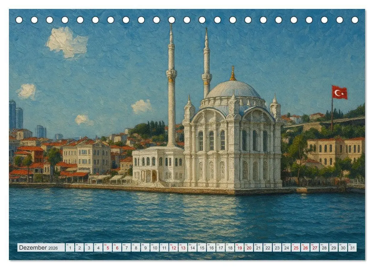 Bild: 9783516728149 | Sehenswertes in Istanbul - Die Sprache der Farben (Tischkalender...