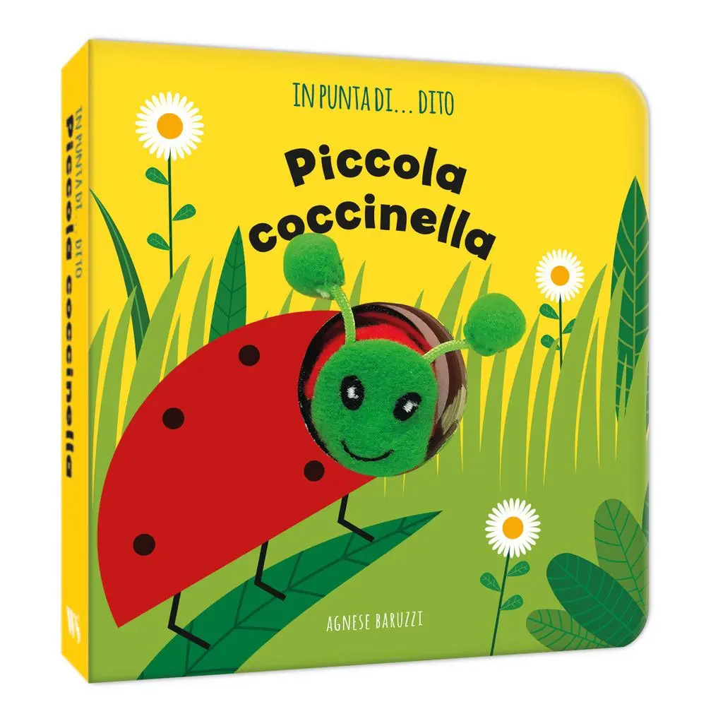 Piccola coccinella. In punta di dito