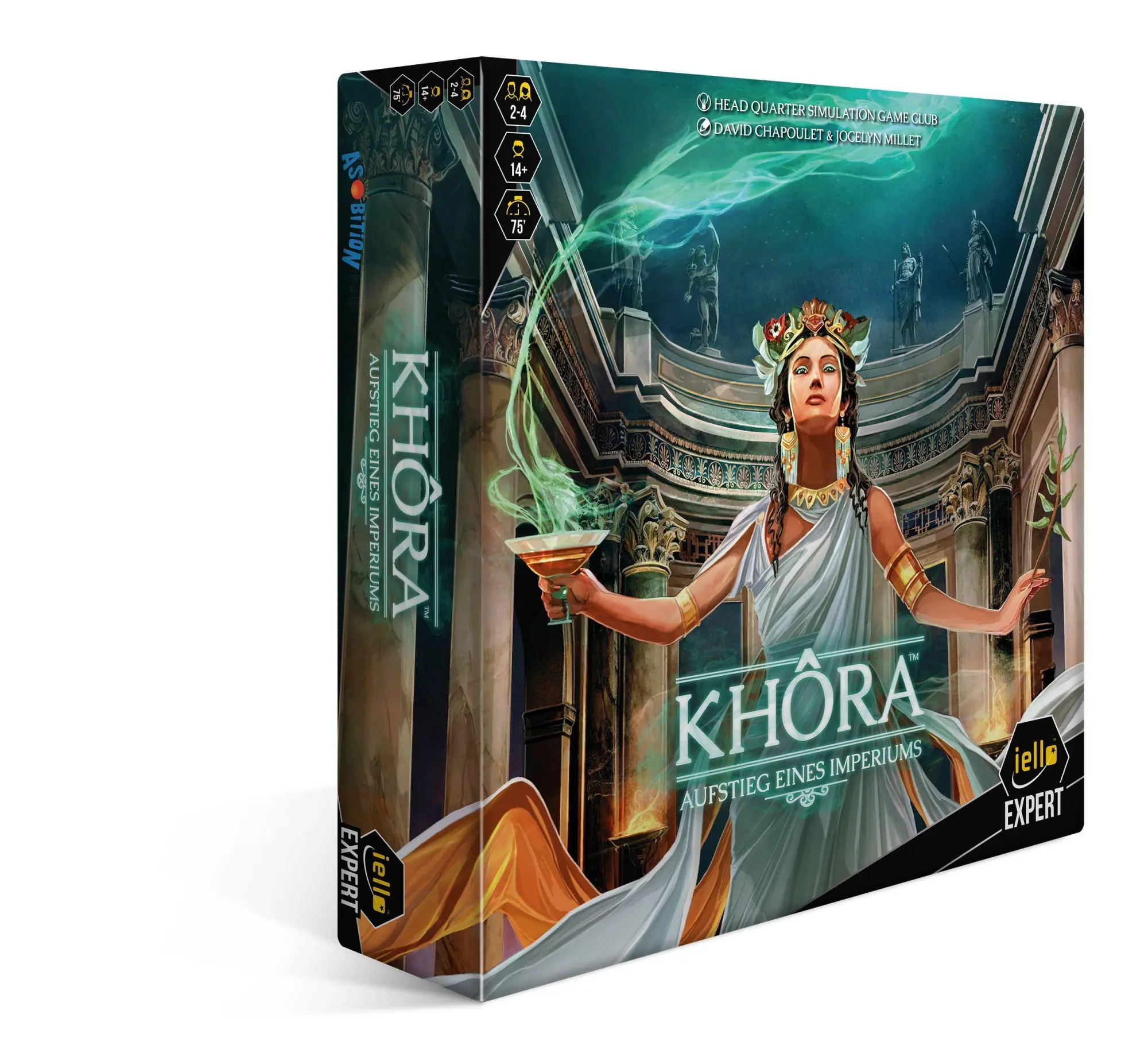 Cover: 3760175518249 | Khora | Simulation Game Club Head Quarter | Spiel | 518249 | Deutsch