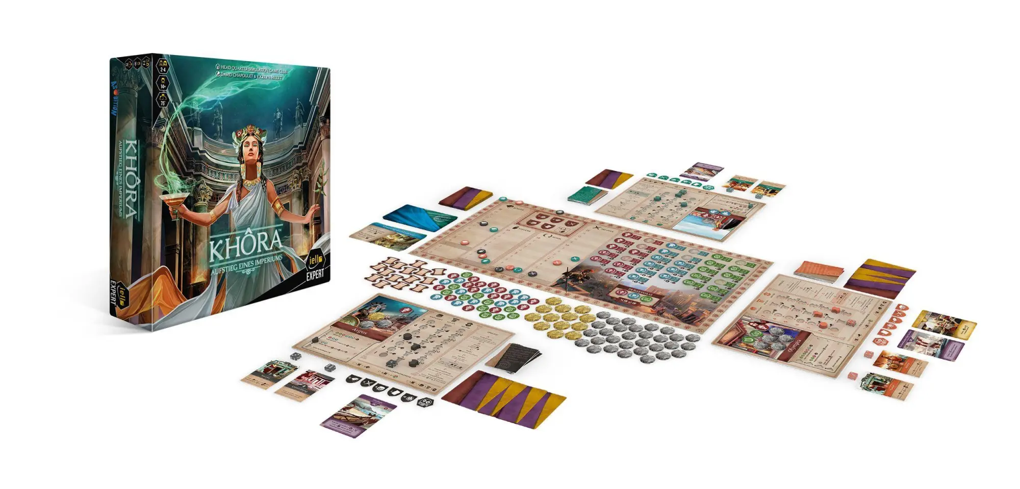 Bild: 3760175518249 | Khora | Simulation Game Club Head Quarter | Spiel | 518249 | Deutsch