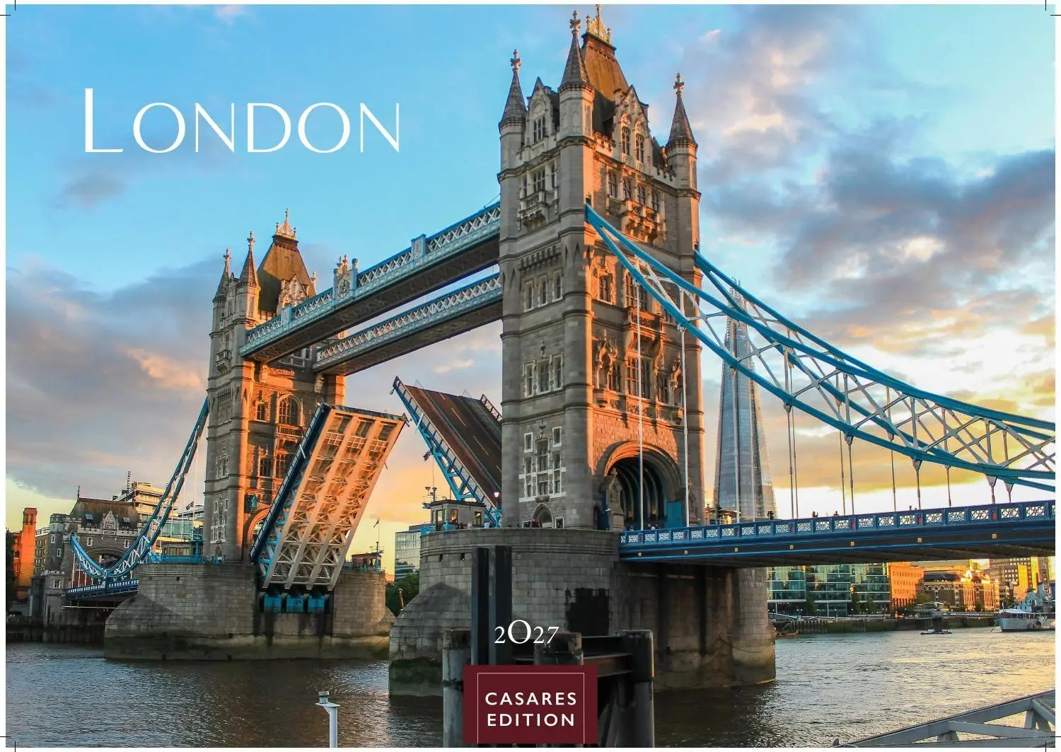 Cover: 9781835248249 | London Kalender 2027 - Wandkalender Fotokalender England 24x35cm -...