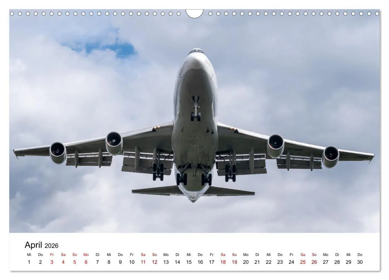 Bild: 9783457488249 | Boeing 747 Kalender (Wandkalender 2026 DIN A3 quer), CALVENDO...