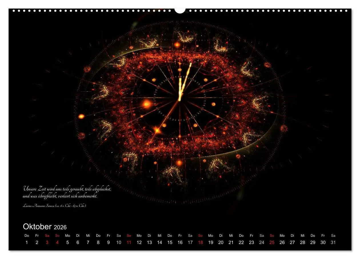 Bild: 9783516028249 | Zeit 2026 - Grafiken und Zitate (Wandkalender 2026 DIN A2 quer),...