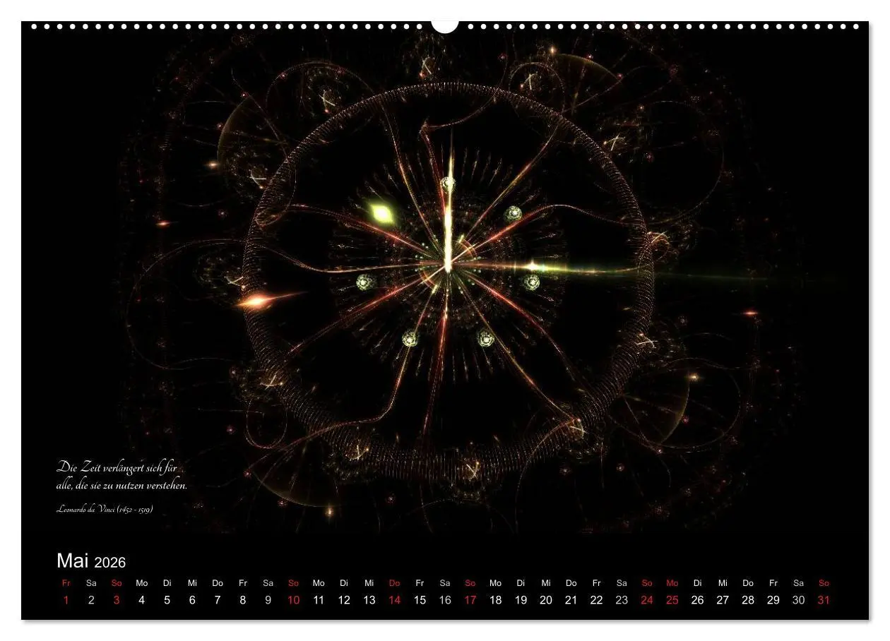 Bild: 9783516028249 | Zeit 2026 - Grafiken und Zitate (Wandkalender 2026 DIN A2 quer),...