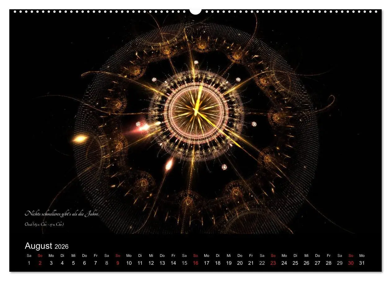 Bild: 9783516028249 | Zeit 2026 - Grafiken und Zitate (Wandkalender 2026 DIN A2 quer),...