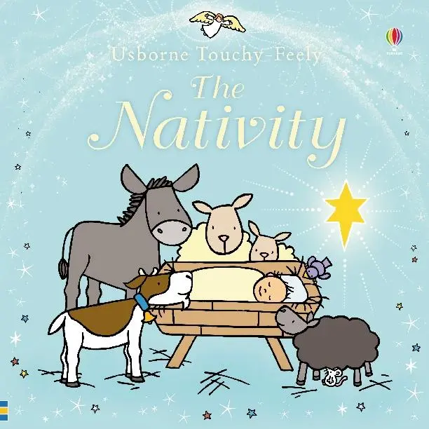 Cover: 9780746098349 | Touchy-feely The Nativity | Fiona Watt | Luxury Touchy-feely | 2008