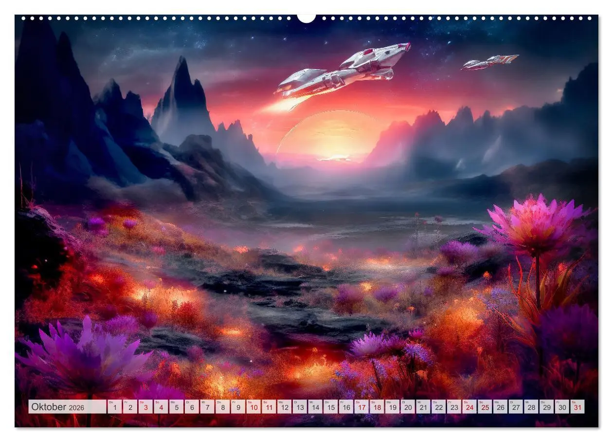 Bild: 9783457478349 | Extraterrestrisch - Auf fremden Planeten (Wandkalender 2026 DIN A2...