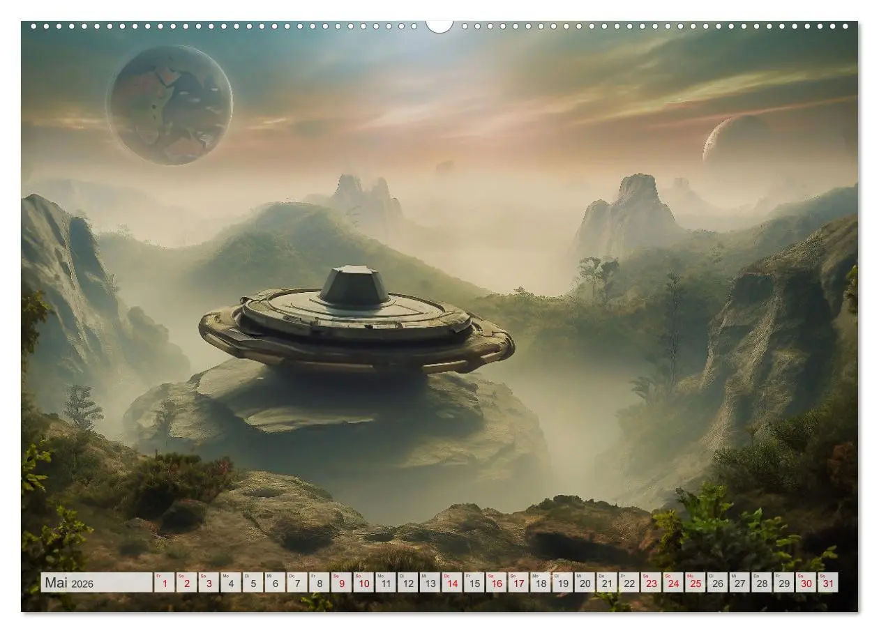Bild: 9783457478349 | Extraterrestrisch - Auf fremden Planeten (Wandkalender 2026 DIN A2...