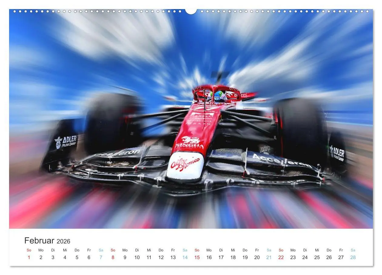 Bild: 9783457618349 | Formel 1 - Die Königsklasse (hochwertiger Premium Wandkalender 2026...