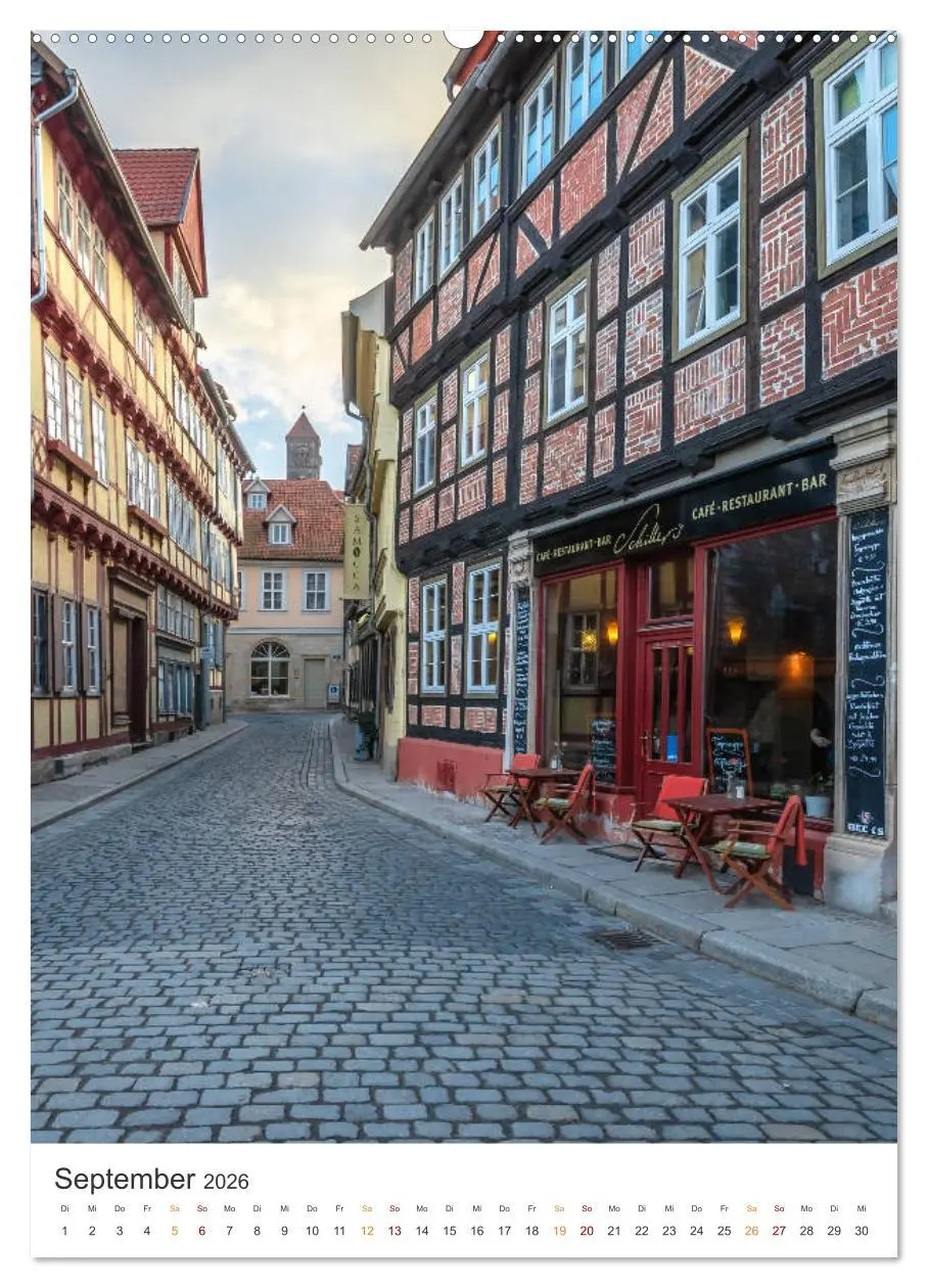 Bild: 9783516328349 | Altstadt Quedlinburg (hochwertiger Premium Wandkalender 2026 DIN A2...