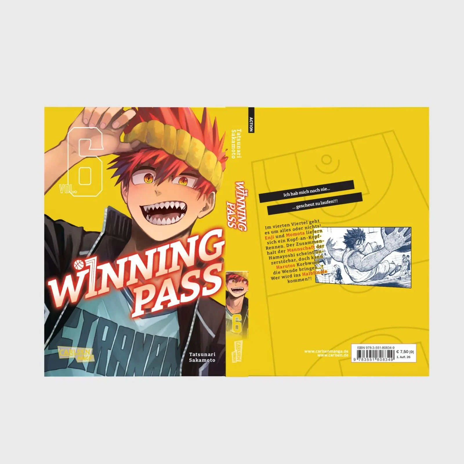 Bild: 9783551808349 | Winning Pass 6 | Tatsunari Sakamoto | Taschenbuch | Winning Pass