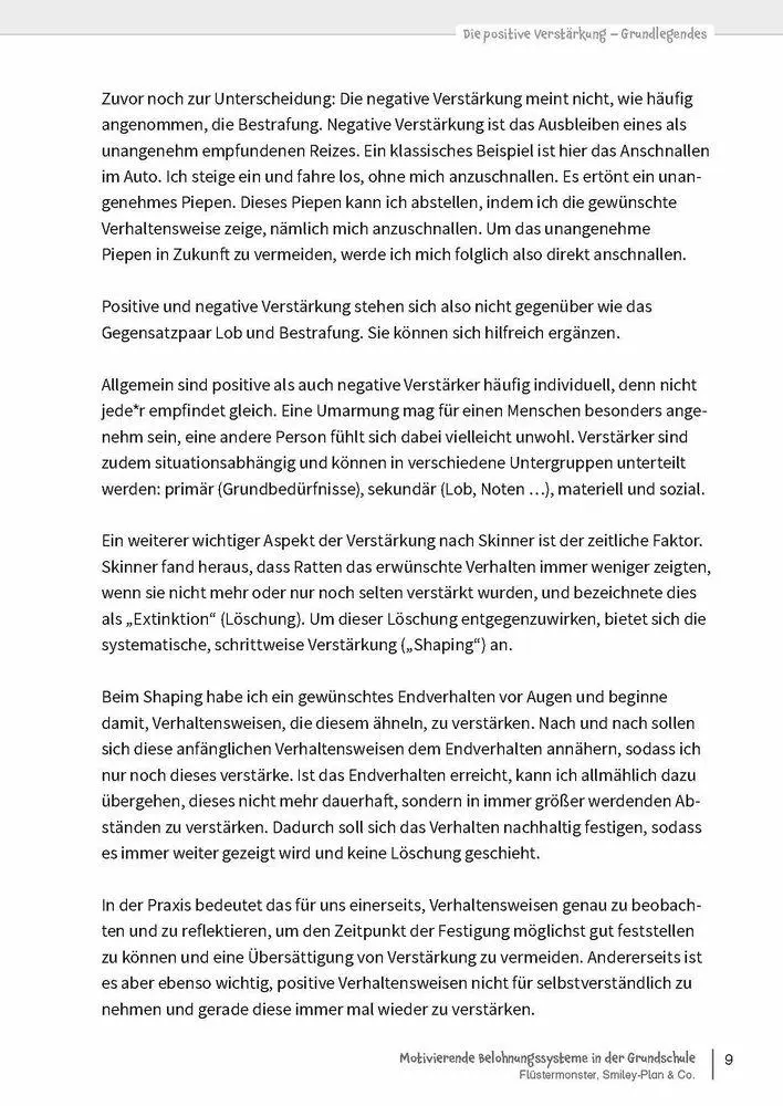 Bild: 9783834668349 | Motivierende Belohnungssysteme in der Grundschule | Mirjam Pesch