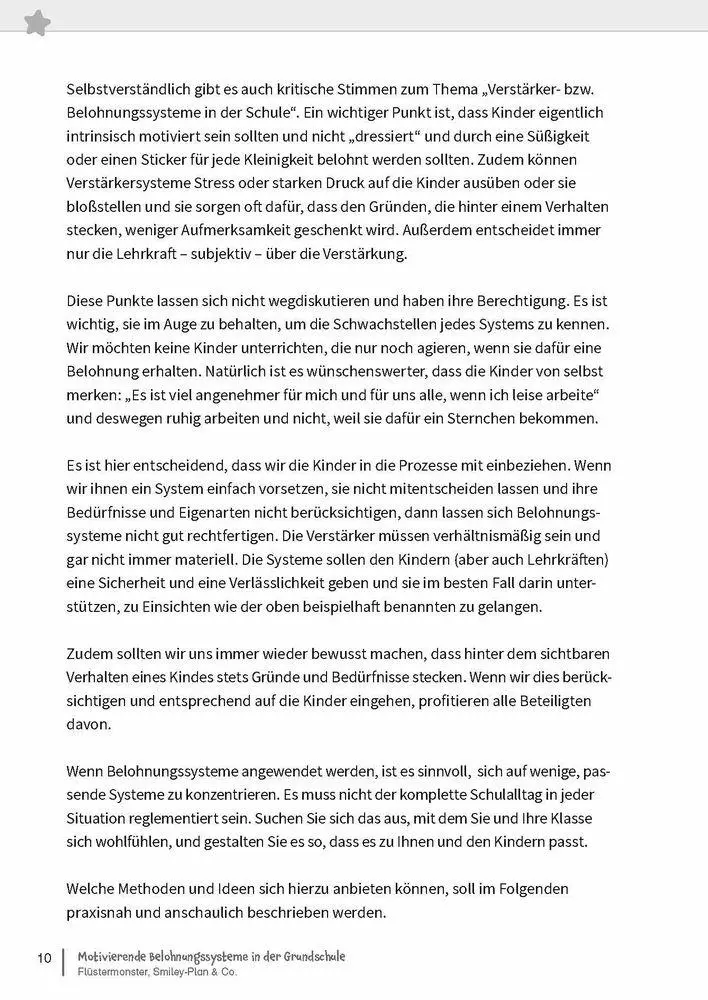 Bild: 9783834668349 | Motivierende Belohnungssysteme in der Grundschule | Mirjam Pesch