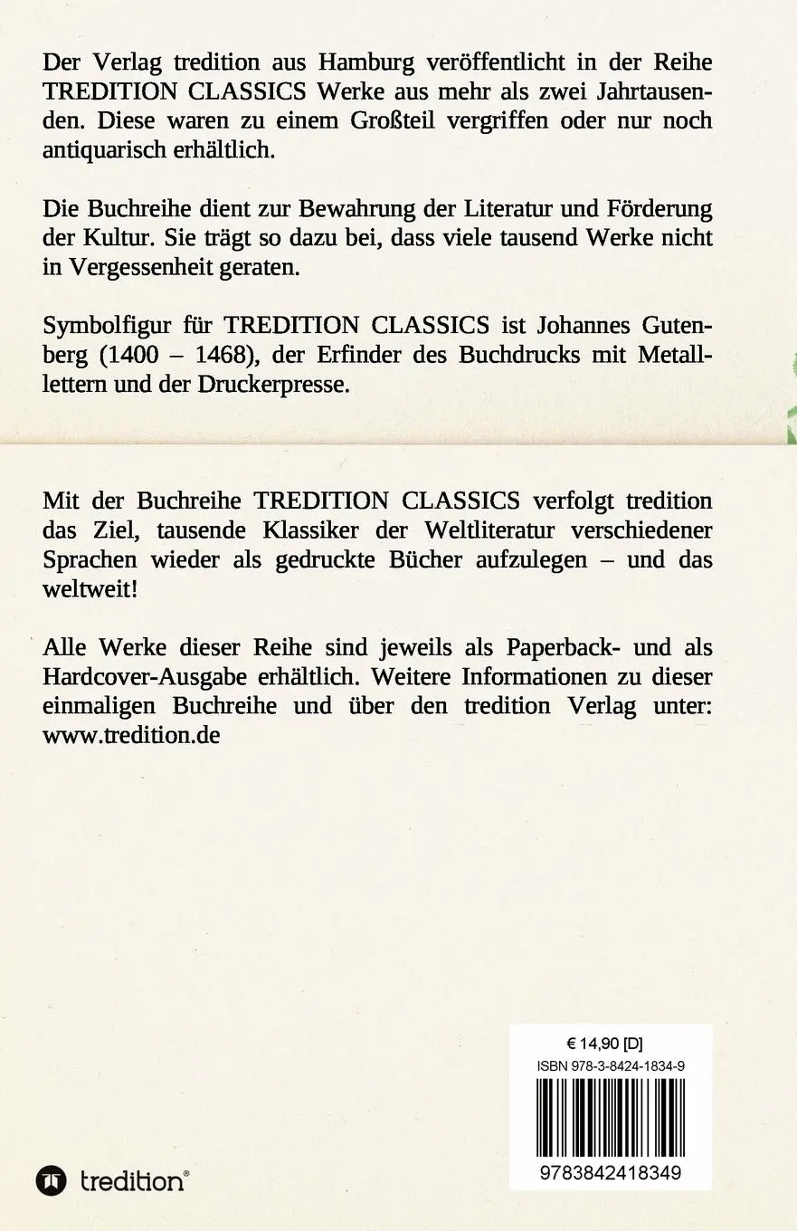 Rückseite: 9783842418349 | Frau Marie Grubbe | Interieurs aus dem 17. Jahrhundert | Jacobsen