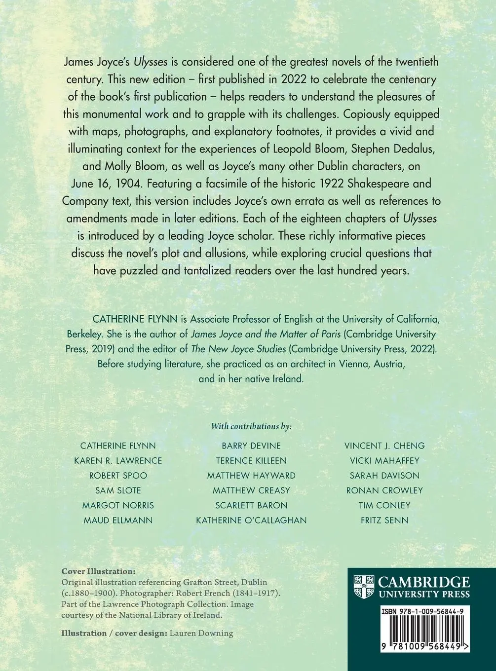 Rückseite: 9781009568449 | The Cambridge Ulysses | The 1922 Text with Essays and Notes | Joyce