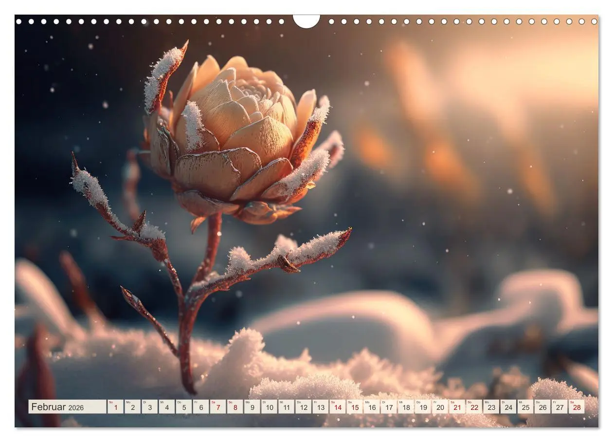 Bild: 9783457538449 | Blumen Traum (Wandkalender 2026 DIN A3 quer), CALVENDO Monatskalender