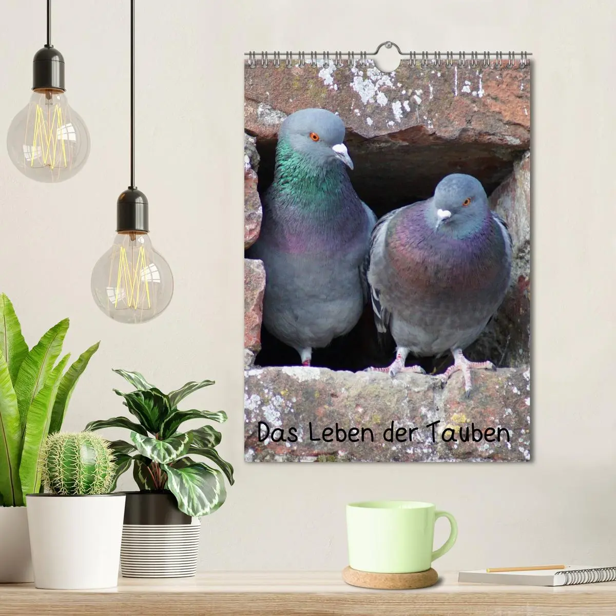 Bild: 9783516488449 | Das Leben der Tauben (Wandkalender 2026 DIN A4 hoch), CALVENDO...