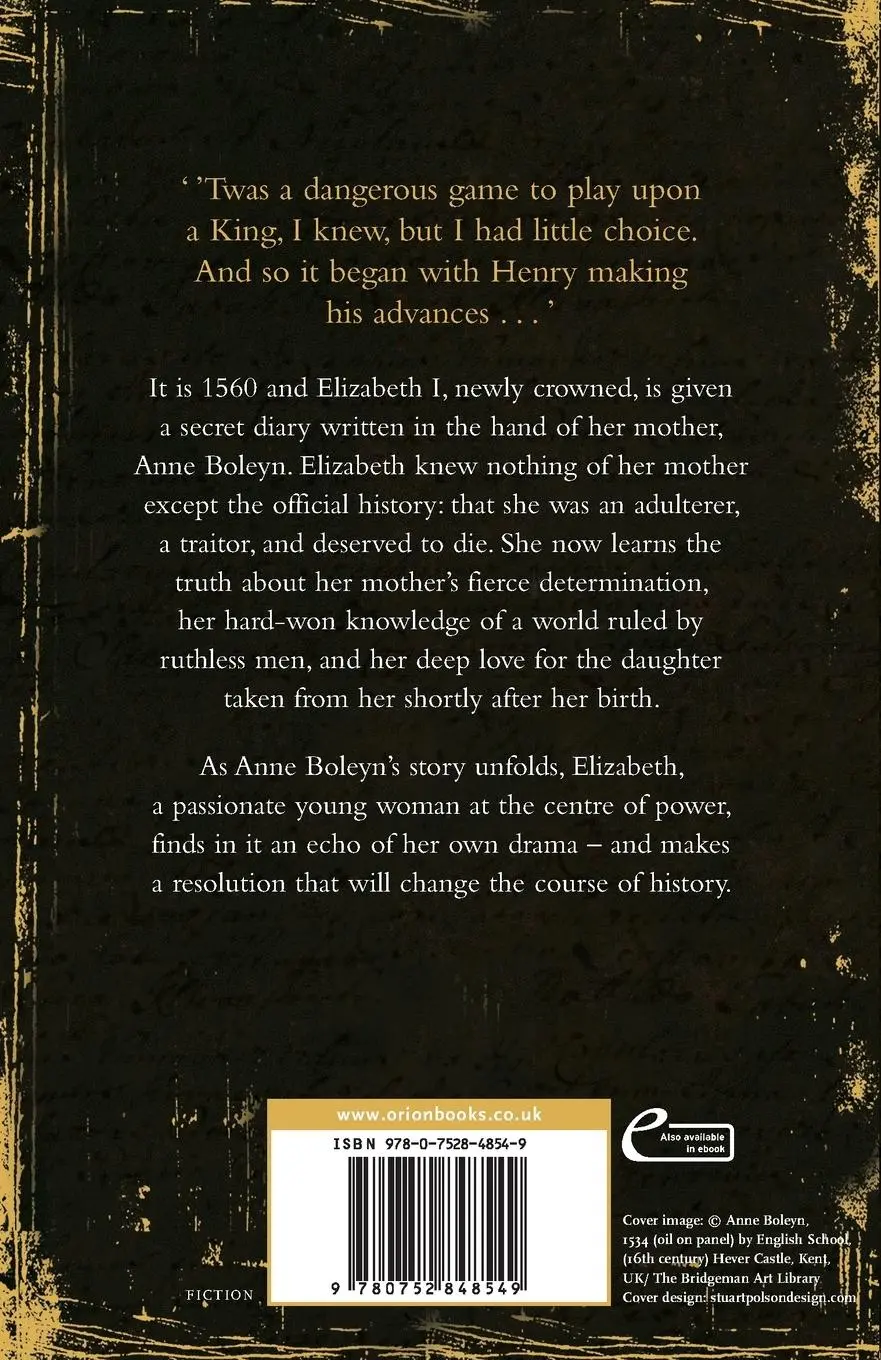 Rückseite: 9780752848549 | The Secret Diary of Anne Boleyn | Robin Maxwell | Taschenbuch | 2010