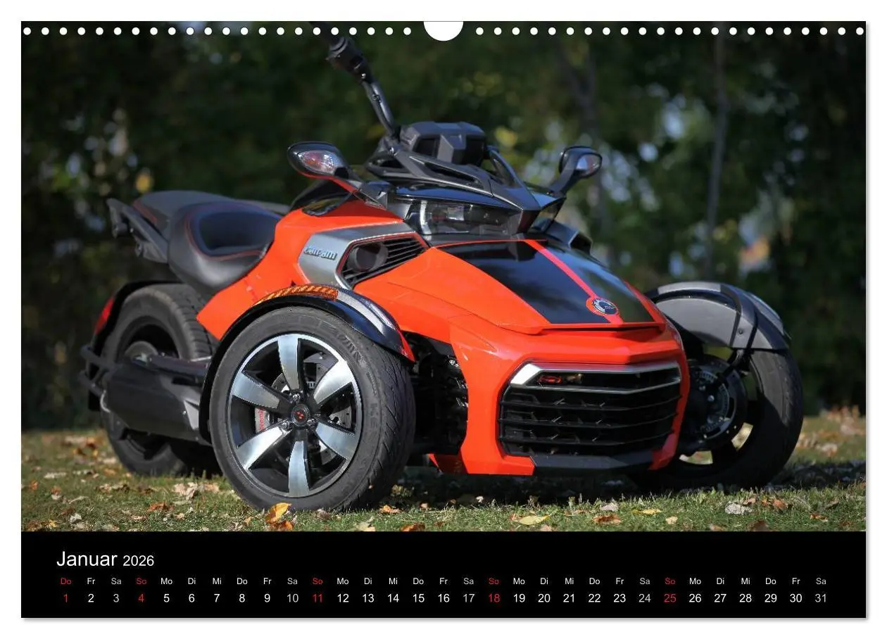 Bild: 9783516098549 | CanAm Spyder F3 (Wandkalender 2026 DIN A3 quer), CALVENDO...