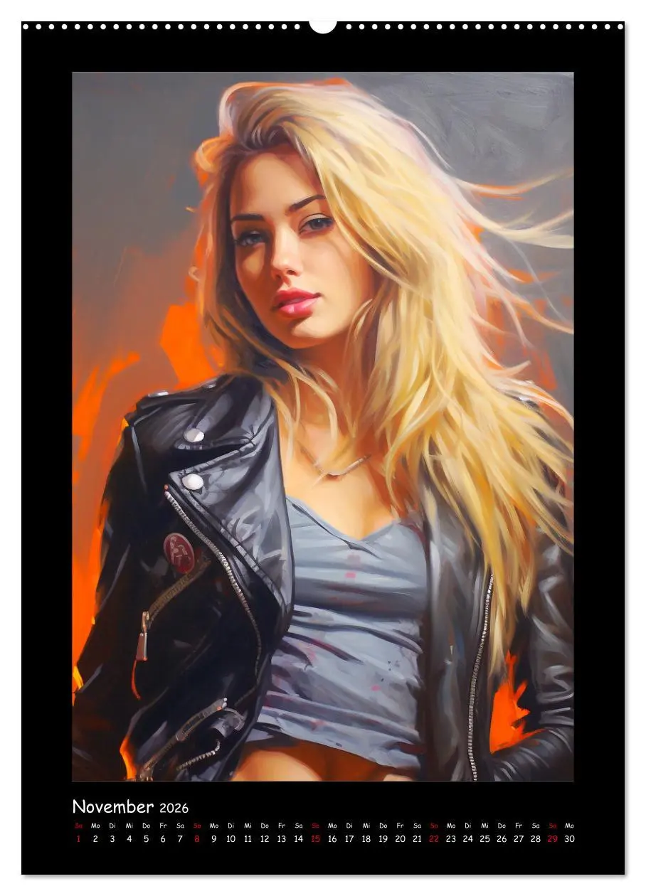 Bild: 9783516308549 | Heavy Metal-Queens. Wilde Rock- und Metal-Girl Paintings...